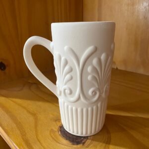 Taza alta labrada